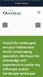 Mobile Screenshot of landscapes.outerlife.co.nz